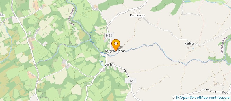 localisation de l'entreprise MONSIEUR PHILIPPE LE NOHAIC  LA CHAPELLE NEUVE