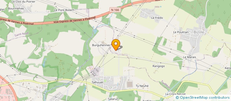 localisation de l'entreprise MONSIEUR PHILIPPE LE PICHON  TREFFLEAN