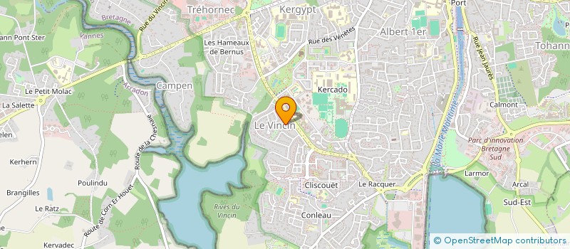 localisation de l'entreprise MONSIEUR PHILIPPE LE POL à VANNES