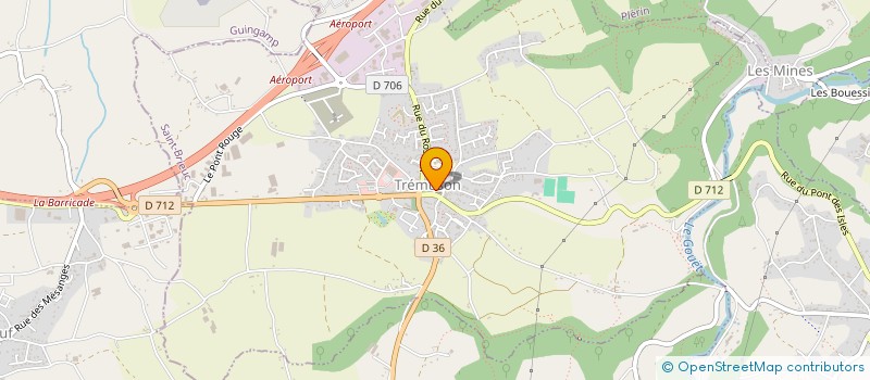 localisation de l'entreprise MONSIEUR PHILIPPE LE POURHIET  ANDEL