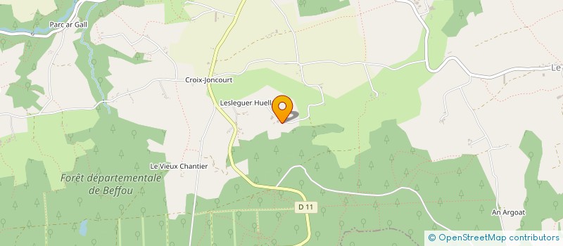 localisation de l'entreprise MONSIEUR PHILIPPE LE RAZER  PLOUGRAS