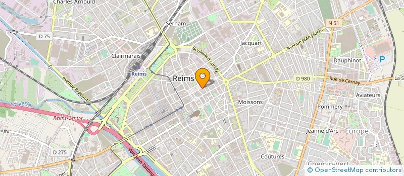 localisation de l'entreprise MONSIEUR PHILIPPE LE-RUNIGO  REIMS