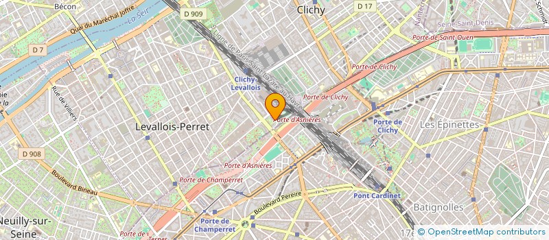 localisation de l'entreprise MONSIEUR PHILIPPE LE RUYER à LEVALLOIS-PERRET