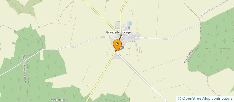 localisation de l'entreprise MONSIEUR PHILIPPE LE TENO  PERCENEIGE