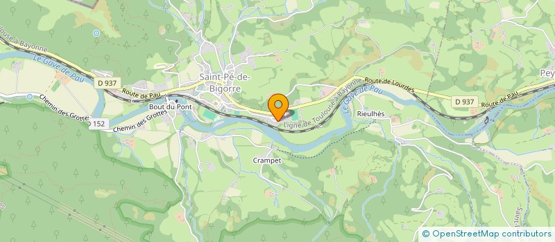 localisation de l'entreprise MONSIEUR PHILIPPE LE TUTOUR  SAINT-PE-DE-BIGORRE