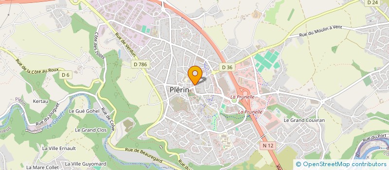 localisation de l'entreprise MONSIEUR PHILIPPE LE VILLAIN  PLERIN