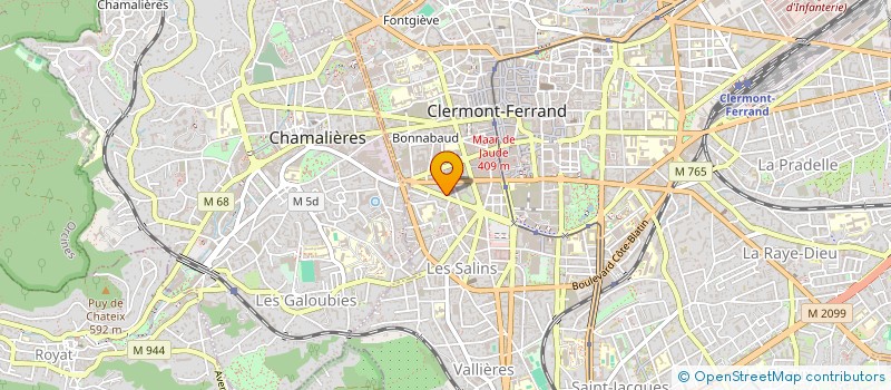 localisation de l'entreprise MONSIEUR PHILIPPE LEBROU à CLERMONT-FERRAND