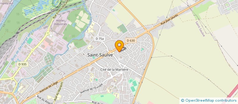 localisation de l'entreprise MONSIEUR PHILIPPE LEBRUN à SAINT-SAULVE