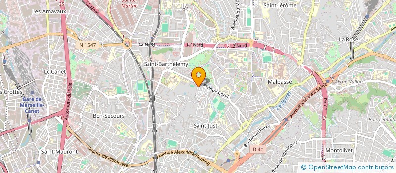 localisation de l'entreprise MONSIEUR PHILIPPE LECAPLAIN à MARSEILLE