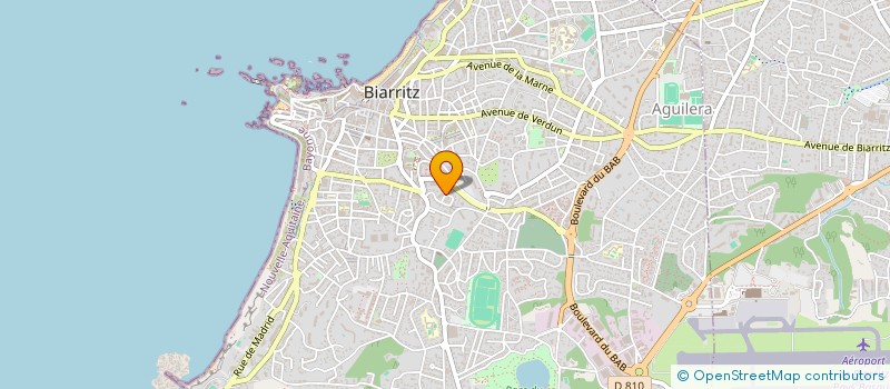 localisation de l'entreprise MONSIEUR PHILIPPE LECAT à BIARRITZ