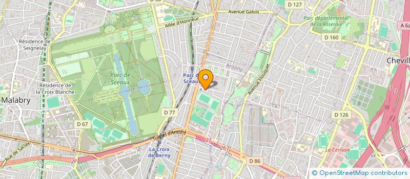 localisation de l'entreprise MONSIEUR PHILIPPE LECHAT à ANTONY