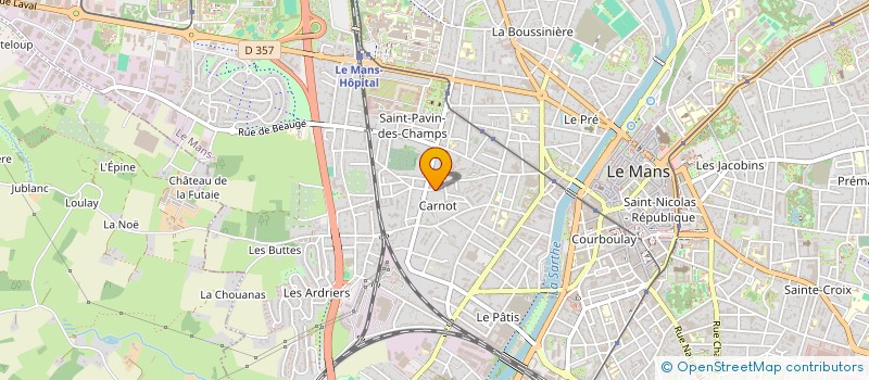 localisation de l'entreprise MONSIEUR PHILIPPE LECHAT à LE MANS
