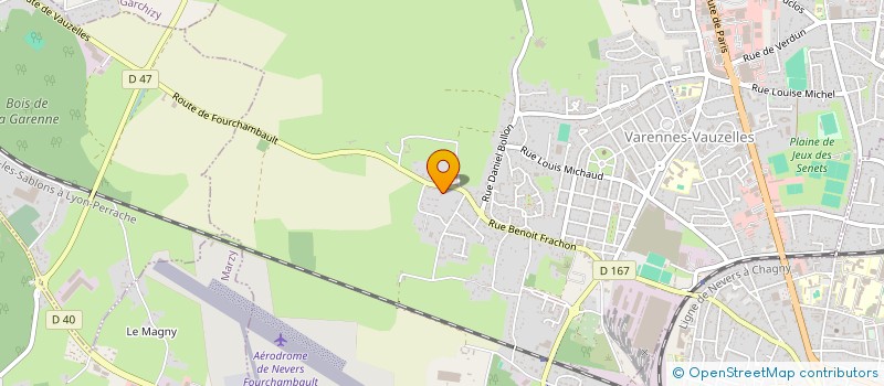 localisation de l'entreprise MONSIEUR PHILIPPE LECLERC  VARENNES-VAUZELLES