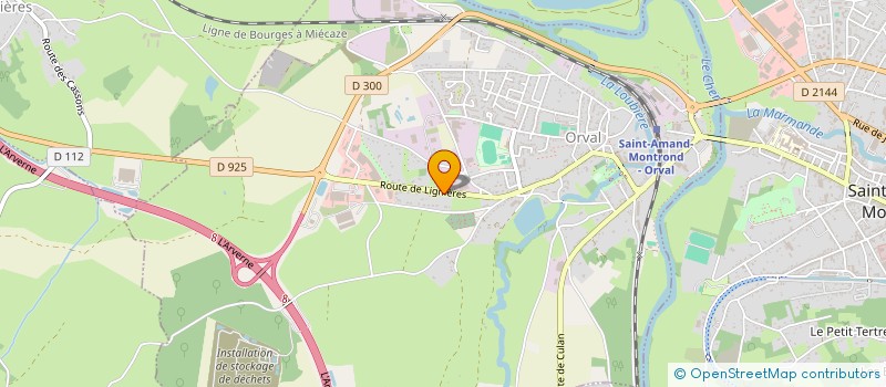 localisation de l'entreprise MONSIEUR PHILIPPE LECLUSE  ORVAL