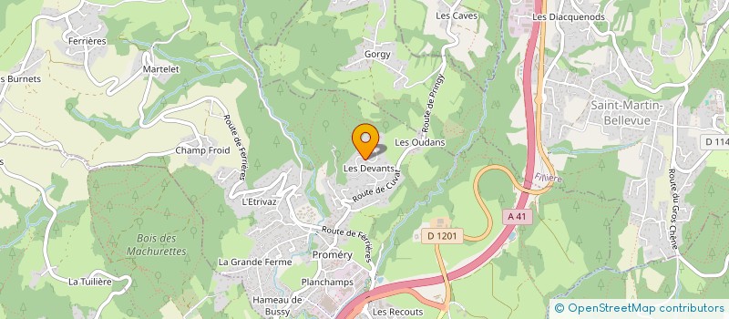 localisation de l'entreprise MONSIEUR PHILIPPE LECOEUR  MONTAGNY-LES-LANCHES