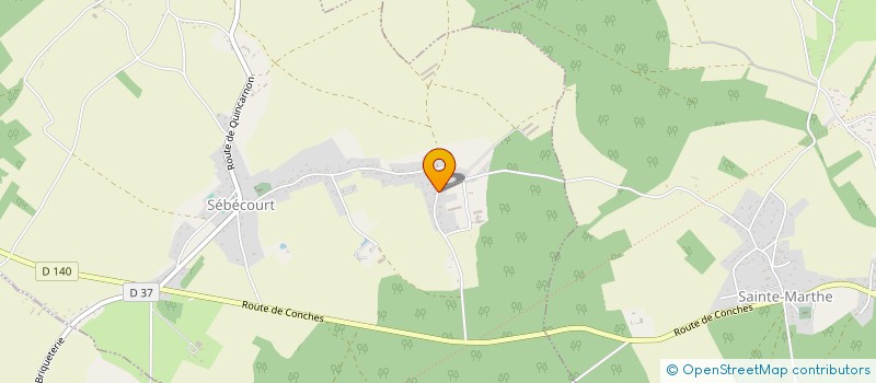 localisation de l'entreprise MONSIEUR PHILIPPE LECONTE  LOUVERSEY