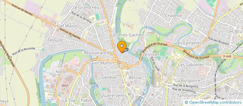 localisation de l'entreprise MONSIEUR PHILIPPE LECUELLE à NIORT