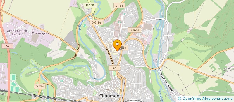 localisation de l'entreprise MONSIEUR PHILIPPE LECULIER à CHAUMONT