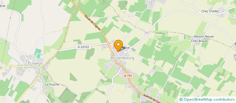 localisation de l'entreprise MONSIEUR PHILIPPE LEDDA  BRIZAMBOURG