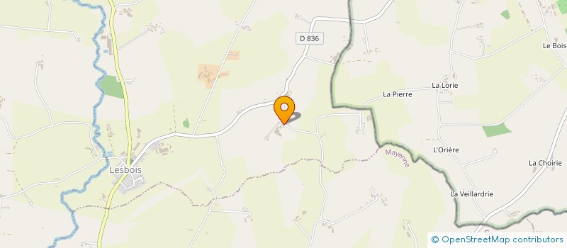 localisation de l'entreprise MONSIEUR PHILIPPE LEDEME à LESBOIS