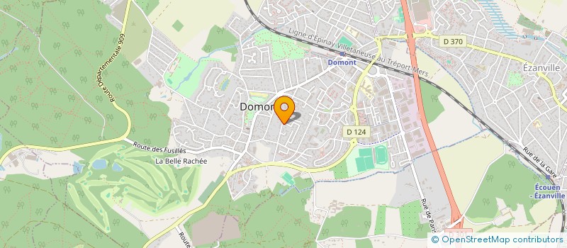 localisation de l'entreprise MONSIEUR PHILIPPE LEDOUX  DOMONT