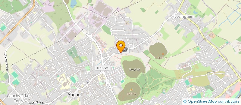 localisation de l'entreprise MONSIEUR PHILIPPE LEFEBVRE  AUCHEL