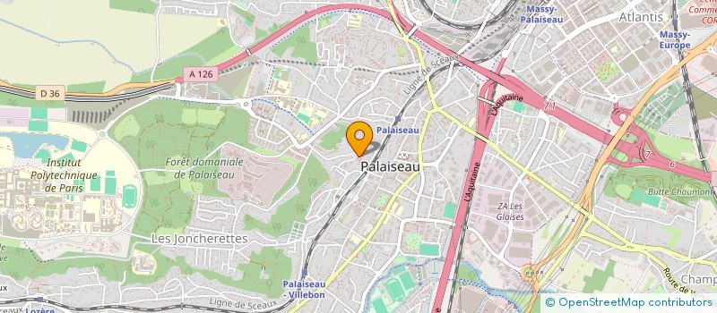 localisation de l'entreprise MONSIEUR PHILIPPE LEFEBVRE à PALAISEAU