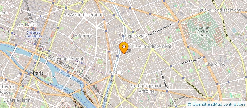 localisation de l'entreprise MONSIEUR PHILIPPE LEFEBVRE  PARIS