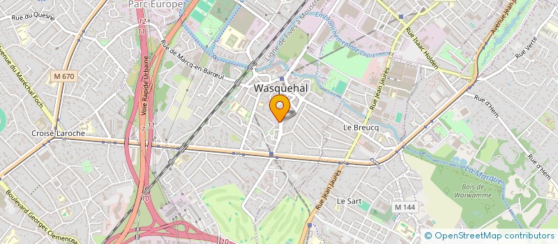 localisation de l'entreprise MONSIEUR PHILIPPE LEFEBVRE à WASQUEHAL