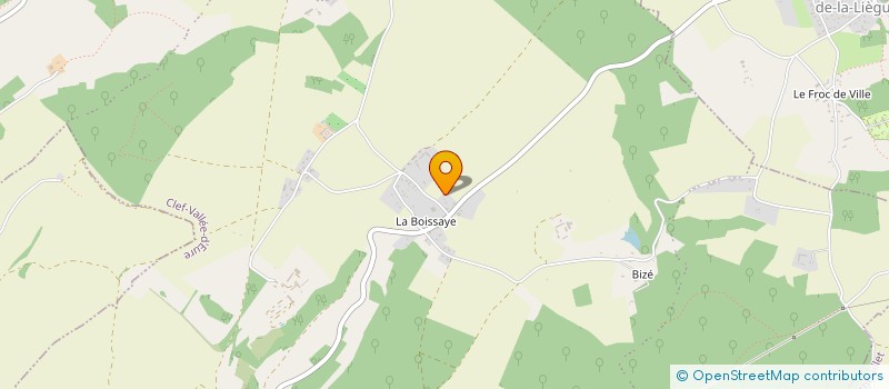 localisation de l'entreprise MONSIEUR PHILIPPE LEFEBVRE  CLEF VALLEE D'EURE