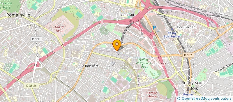 localisation de l'entreprise MONSIEUR PHILIPPE LEFEUVRE à NOISY-LE-SEC
