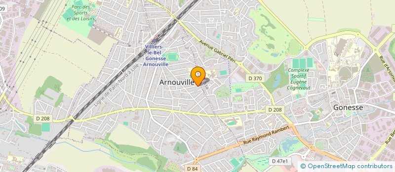 localisation de l'entreprise MONSIEUR PHILIPPE LEFEVRE  ARNOUVILLE