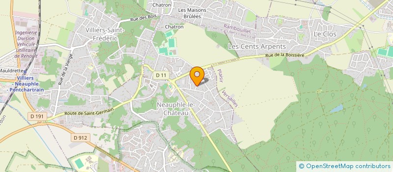 localisation de l'entreprise MONSIEUR PHILIPPE LEFEVRE  NEAUPHLE-LE-CHATEAU