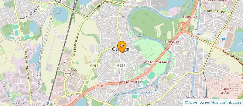 localisation de l'entreprise MONSIEUR PHILIPPE LEFFTZ  OSTWALD