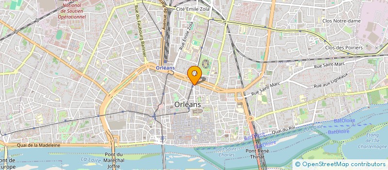 localisation de l'entreprise MONSIEUR PHILIPPE LEFORESTIER  ORLEANS