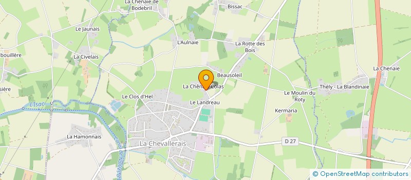 localisation de l'entreprise MONSIEUR PHILIPPE LEFORT  HERIC