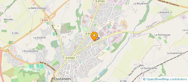 localisation de l'entreprise MONSIEUR PHILIPPE LEFRANC  SAINT-LO