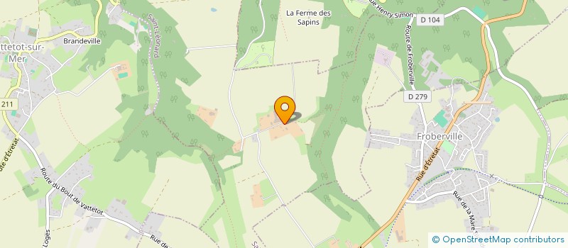 localisation de l'entreprise MONSIEUR PHILIPPE LEFRANCOIS  SAINT-LEONARD