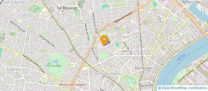 localisation de l'entreprise MONSIEUR PHILIPPE LEGAILLARD à BORDEAUX