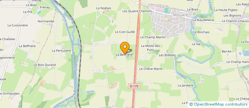 localisation de l'entreprise MONSIEUR PHILIPPE LEGENDRE à SAINT-MEDARD-SUR-ILLE
