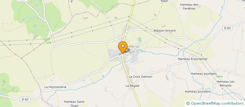 localisation de l'entreprise MONSIEUR PHILIPPE LEGENDRE  RAUVILLE-LA-BIGOT