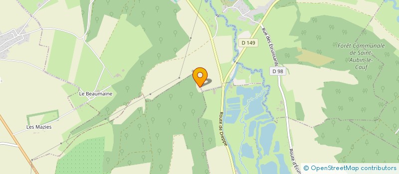 localisation de l'entreprise MONSIEUR PHILIPPE LEGENDRE  LE BOIS-ROBERT