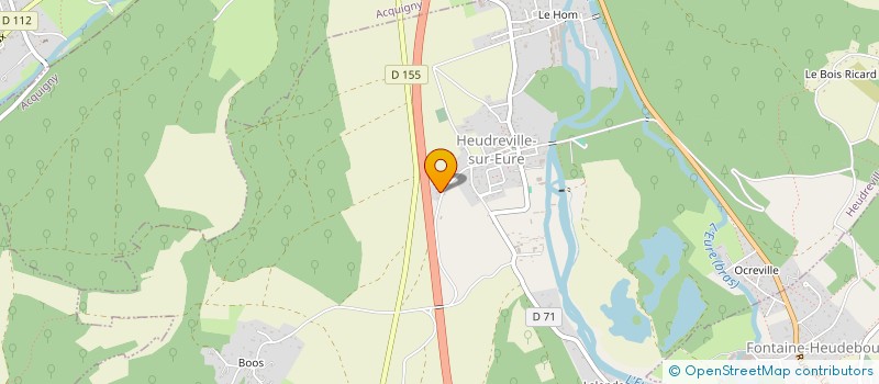 localisation de l'entreprise MONSIEUR PHILIPPE LEGOUAS  HEUDREVILLE-SUR-EURE