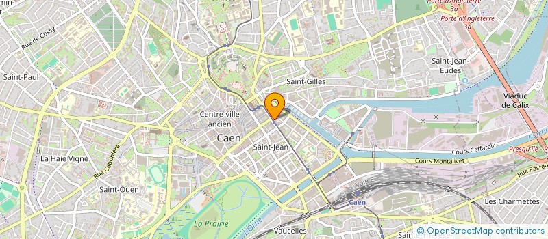 localisation de l'entreprise MONSIEUR PHILIPPE LEGRAND à CAEN