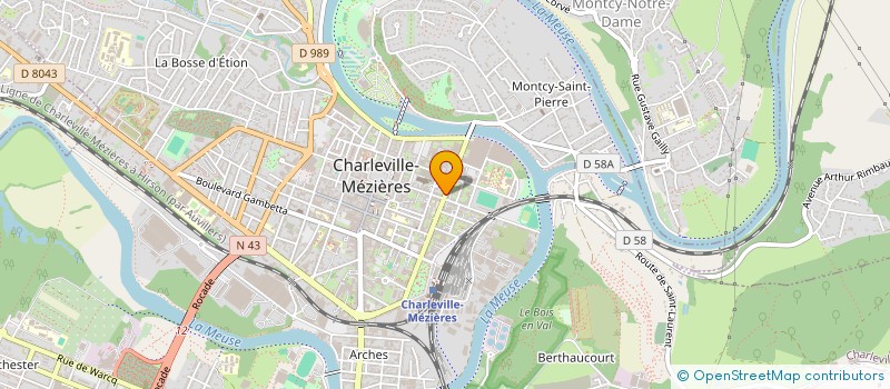 localisation de l'entreprise MONSIEUR PHILIPPE LEGRAND à CHARLEVILLE-MEZIERES