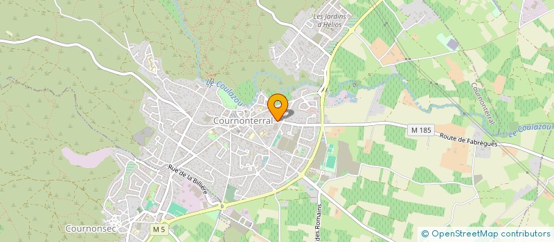 localisation de l'entreprise MONSIEUR PHILIPPE LEGRAND à COURNONTERRAL