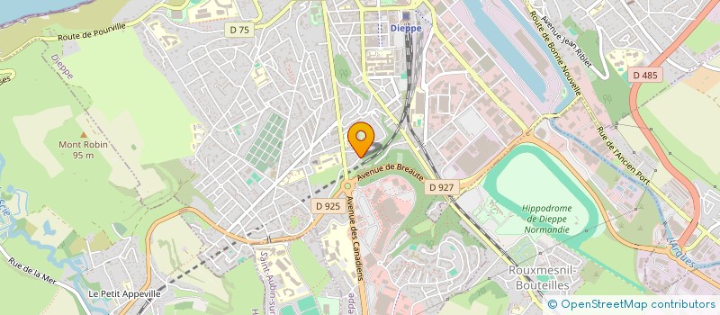 localisation de l'entreprise MONSIEUR PHILIPPE LEGRAS à DIEPPE