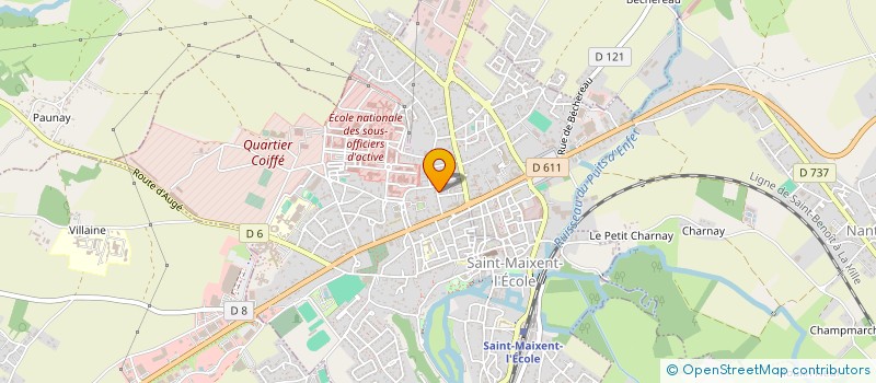 localisation de l'entreprise MONSIEUR PHILIPPE LEGRIS à SAINT-MAIXENT-L'ECOLE