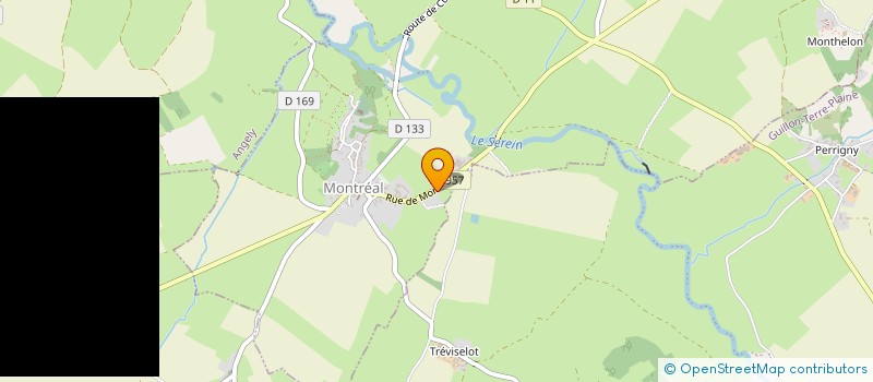 localisation de l'entreprise MONSIEUR PHILIPPE LEGRIS  CUSSY-LES-FORGES