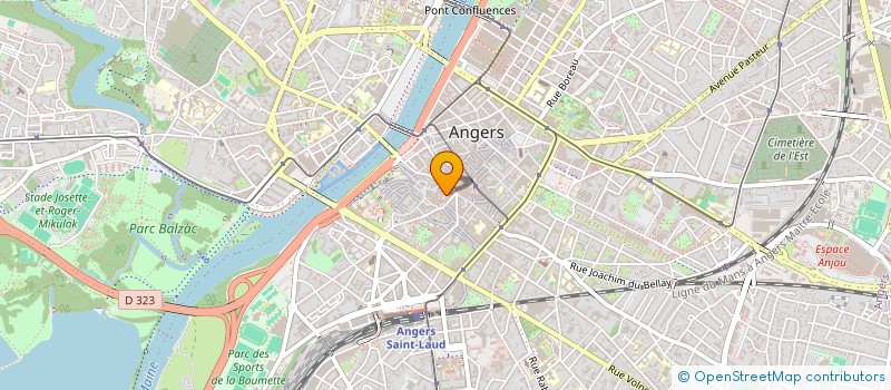 localisation de l'entreprise MONSIEUR PHILIPPE LEICHER à ANGERS